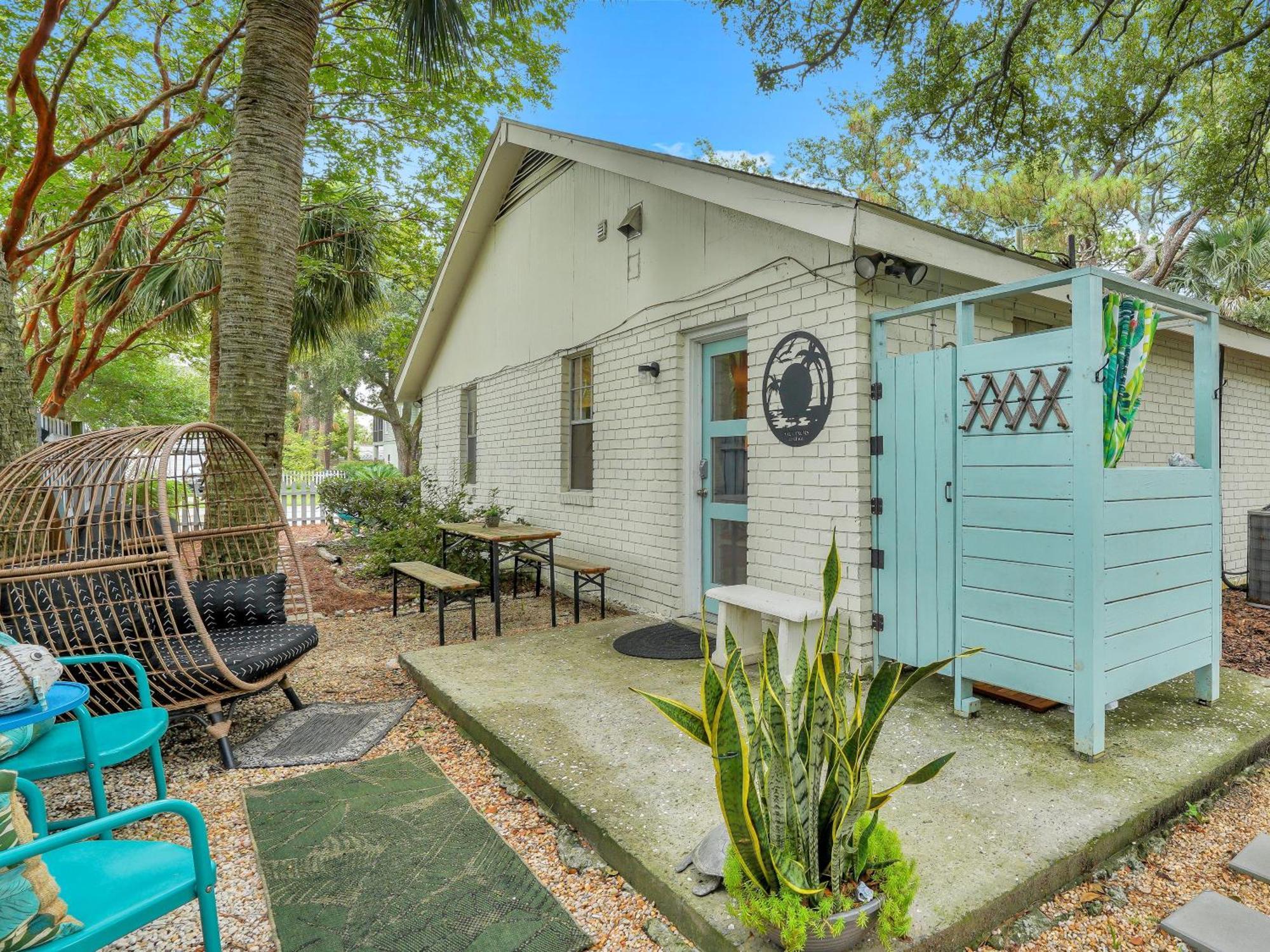 Salt Palms Cottage Tybee Island Exterior foto