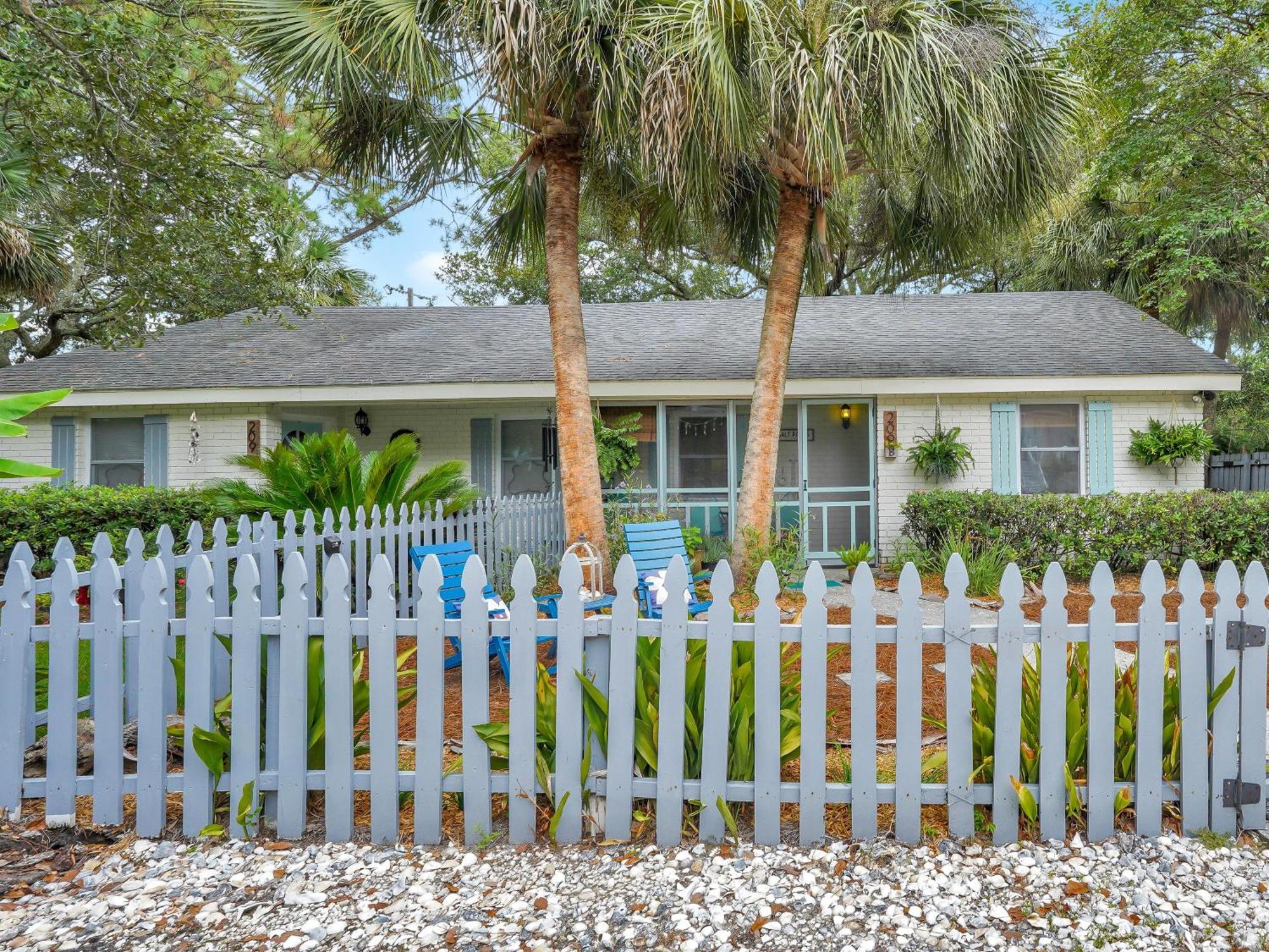 Salt Palms Cottage Tybee Island Exterior foto